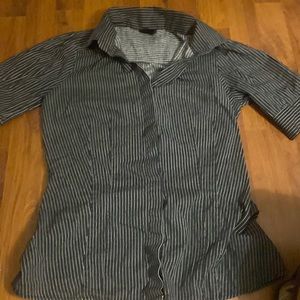 Rue 21, size small, greyish black button down shirt